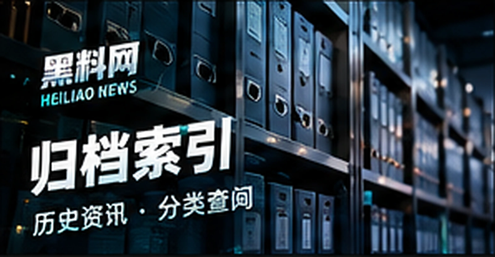 归档索引栏目概念视觉，概念配图