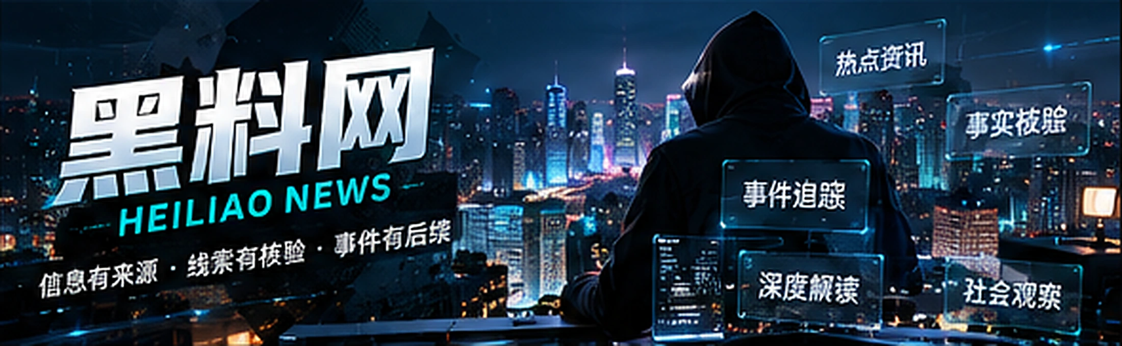 现代资讯编辑与信息流品牌主视觉，概念配图