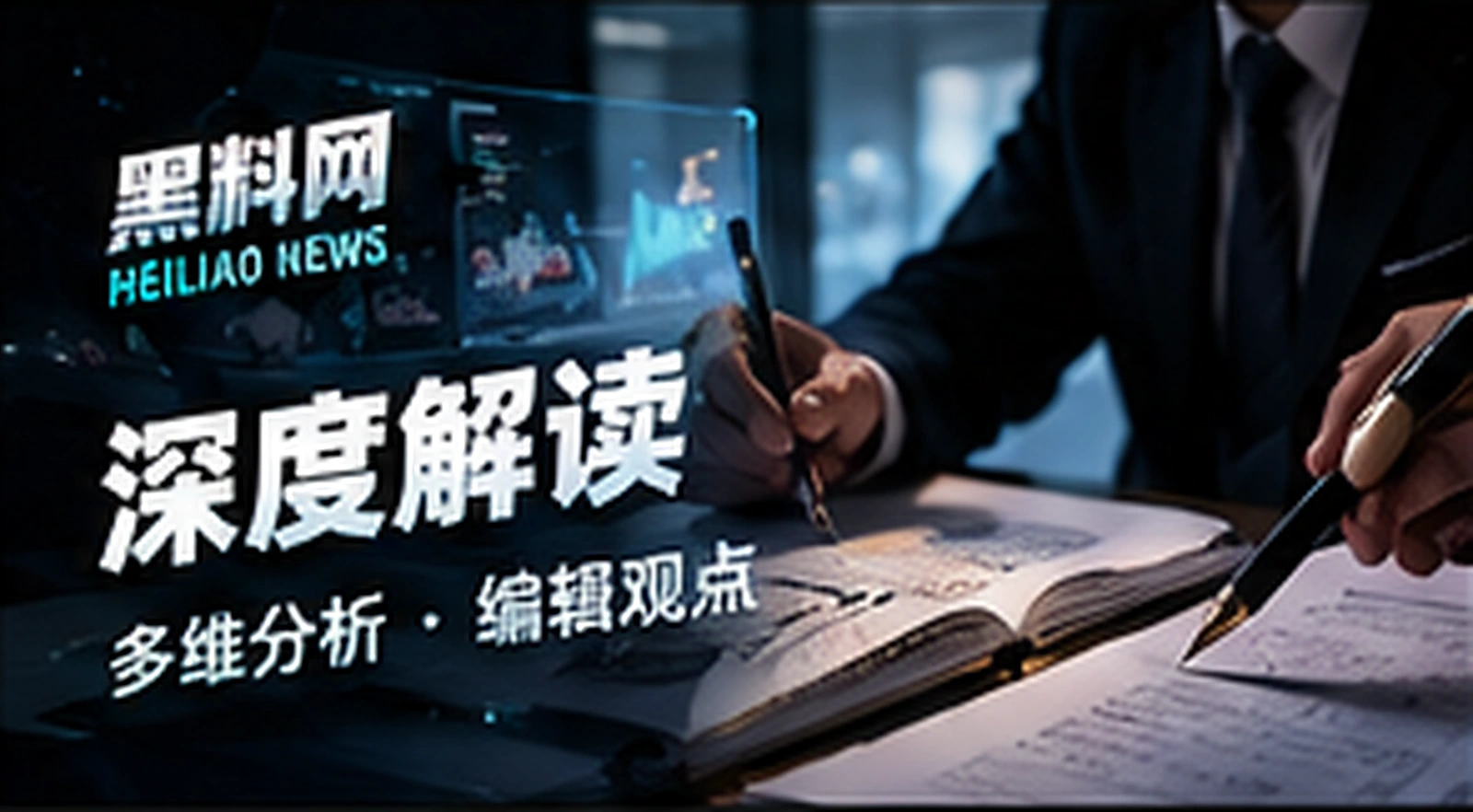 深度阅读与分析图表概念视觉，概念配图